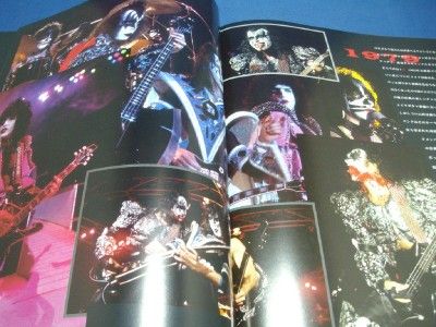 KISS 1996 1997 ALIVE WORLDWIDE TOUR JAPAN PROGRAM  