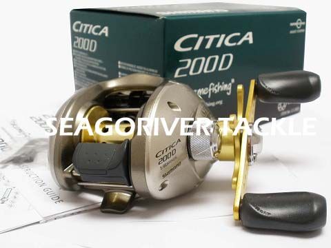 SHIMANO CITICA 200D BAITCASTING REEL CI200D NEW  