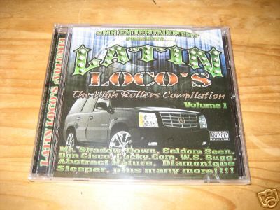 Chicano Rap CD Latin Locos   Mr Shadow Seldom Seen Down  