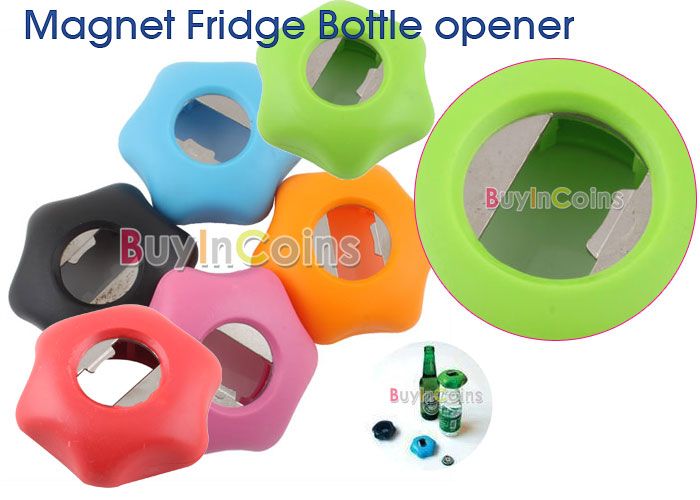 New Star Beer Bottle Opener Fridge Magnet Refrigerator  