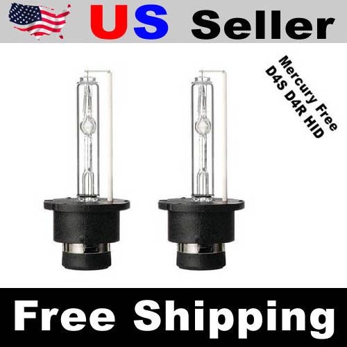 6000K Ultra White D4S D4R HID Xenon Headlight Bulbs  