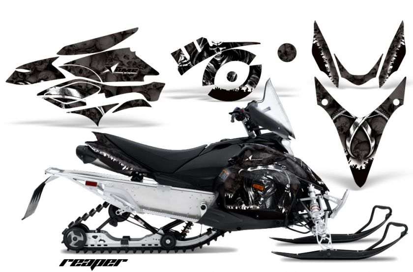   SNOWMOBILE DECAL GRAPHIC KIT YAMAHA PHAZER RTX GT MTX 07 12 REAPER K