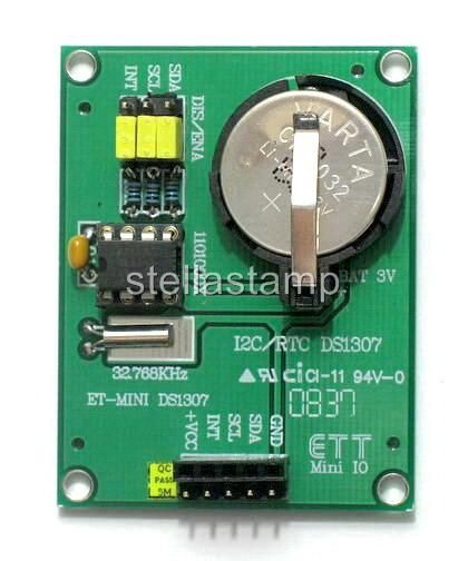 INBOARD   RTC DS1307 Board with I2C to PIC AVR ARM  