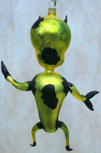 FRAGA Happy Hooligan ORNAMENT Halloween ALIEN 5984  