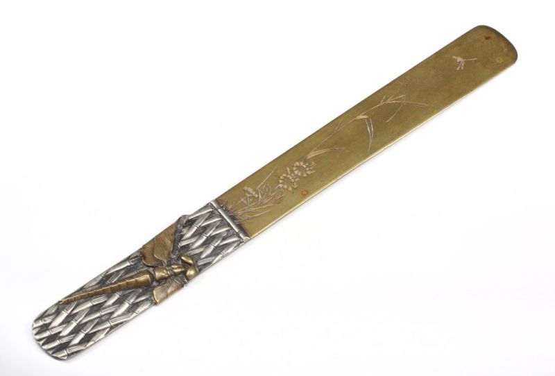 Rare* Tiffany & Co. Letter Opener, Dragonfly design.  