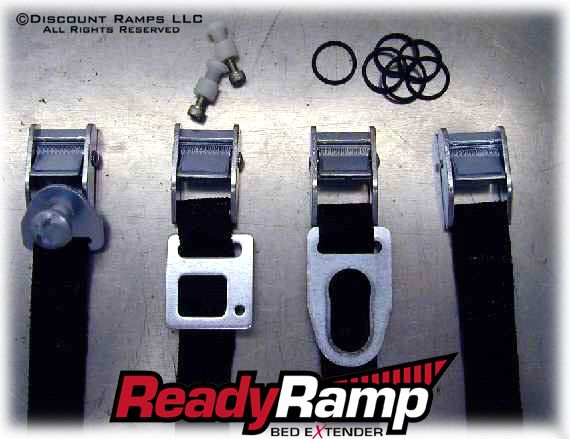 COMPACT MOTORCYCLE READY RAMP TRUCK BED EXTENDER RAMPS  