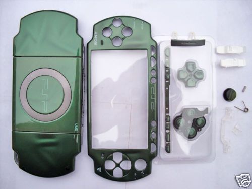 New Full housing Shell For PSP Slim Illusion Green+Tool  