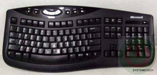 MICROSOFT KU 0459 X802645 101 COMFORT CURVE KEYBOARD 2000V1.0  