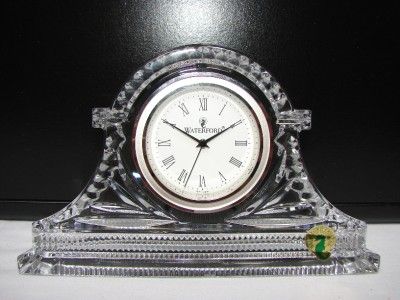 NEW WATERFORD CRYSTAL DEVENICH LARGE CLOCK IRELAND  