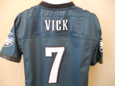 NEW MICHAEL VICK EAGLES YOUTH XLarge XL 18 20 REEBOK PREMIER SEWN 