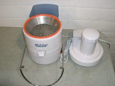 Tristar Jack LaLanne Deluxe Juice Machine CL 003AP wht 743252717400 