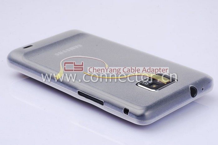 White clear ULTRA THIN 0.3mm COVER FOR SAMSUNG GALAXY S2 SII i9100 