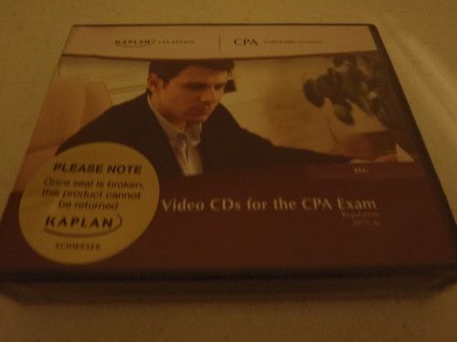 Brand New Kaplan 2011 CPA Review Video CD Series (REG)  