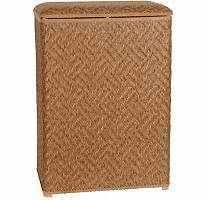 LaMont Natural Family Sz. Wicker Laundry Clothes Hamper  