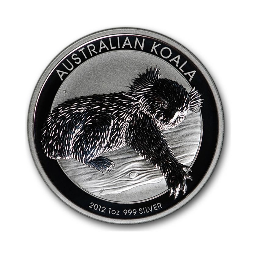 2012 P Australia Silver Koala (1 oz)   BU  