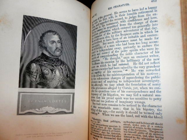 1890 WILLIAM PRESCOTT CONQUEST OF MEXICO PERU CHARLES V FERDINAND 