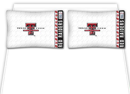 TEXAS TECH UNIV Comforter & Sheet Set Twin Full Queen  