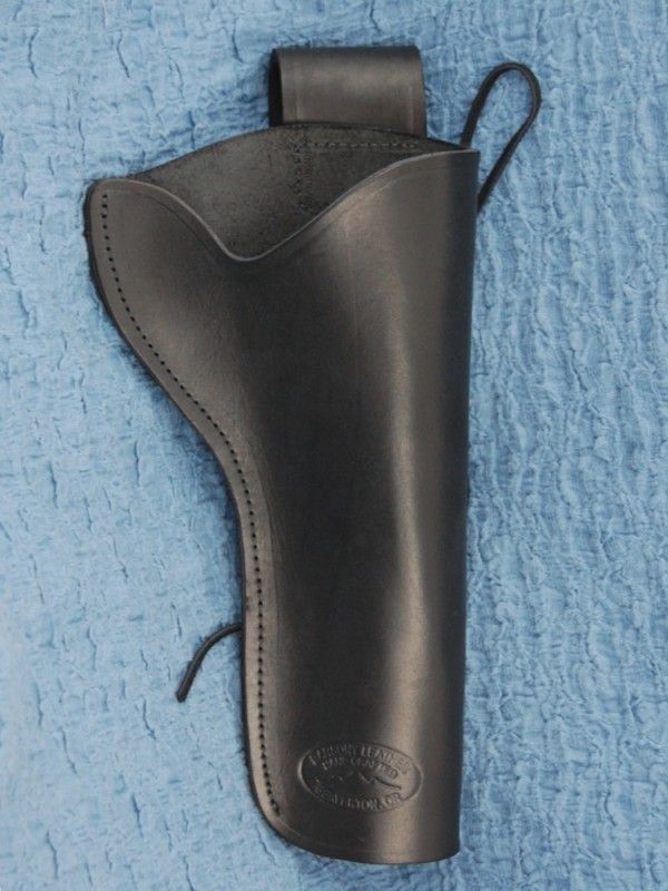 Barsony Black Leather Holster Astra 38 357 41 45 Colt 6  