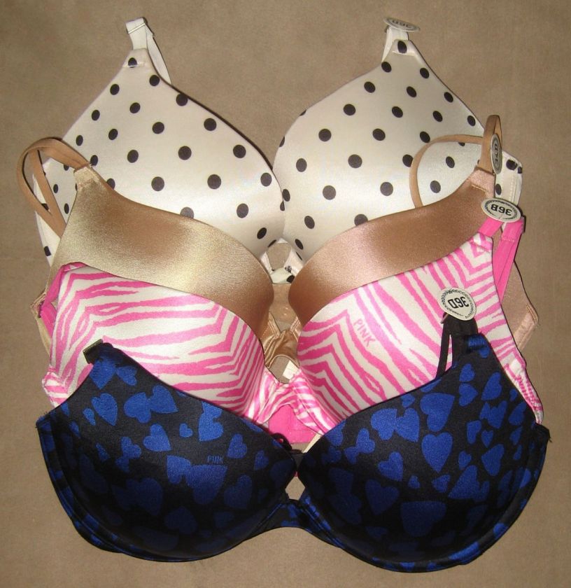 Victorias Secret PINK Push Up Bra   NEW  