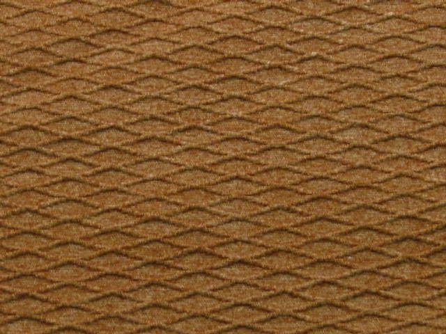Brown Raised Diamond Pattern Upholstery Fabric bty  