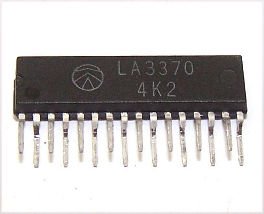 EIGHT unused NOS Sanyo LA3370 multiplex IC, perfect new condition 