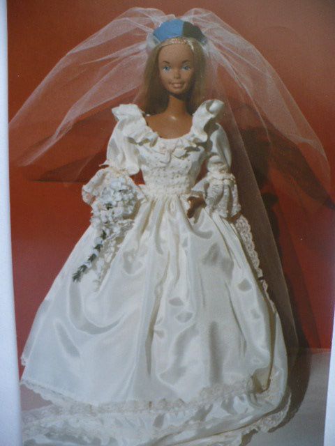 18 in. BARBIE PRINCESS DIANA WEDDING DRESS PATTERN  