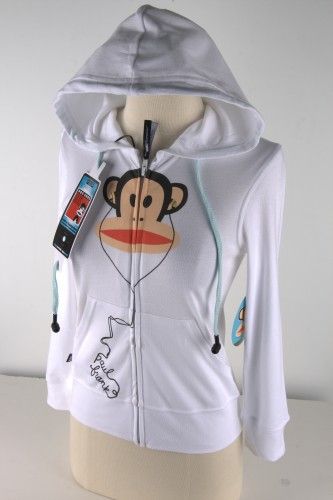 Paul Frank White Earphone Julius Hoodie Buddie 1938  