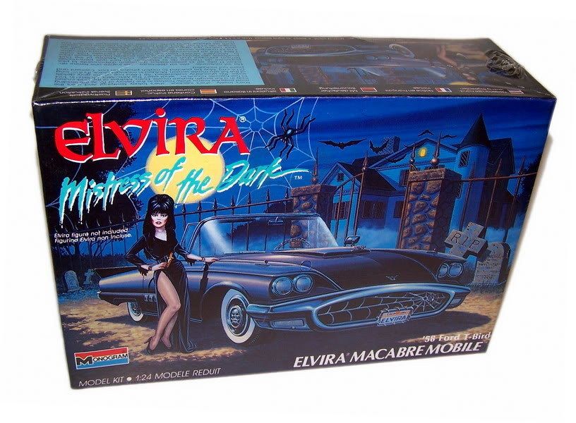 Elvira Mistress of Dark Macabre Mobile 58 T Bird MISB  