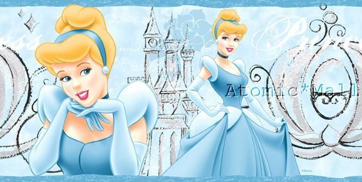 Disney Princess Cinderella Wall Border Wallpaper Decor  