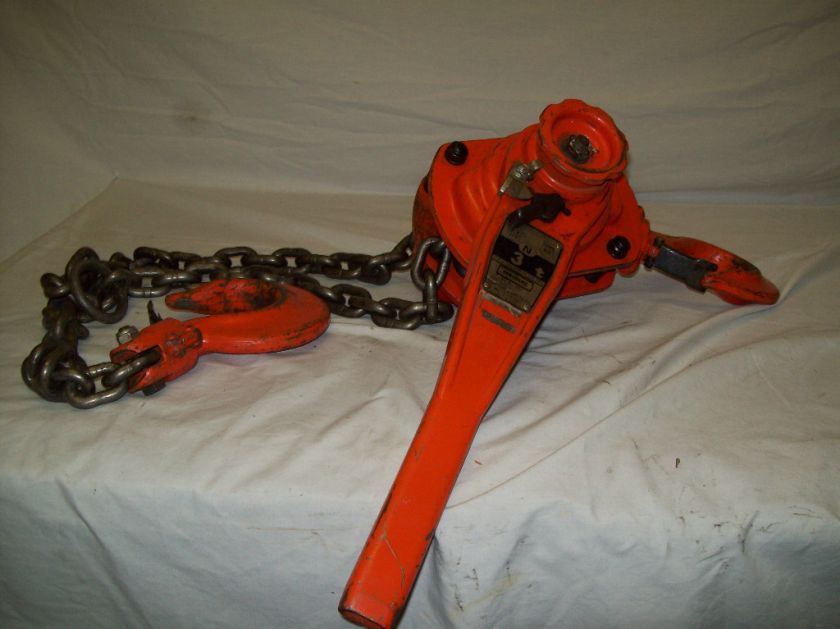 VANGUARD Industrial 3 TON Come A long Racheting Chain Hoist  