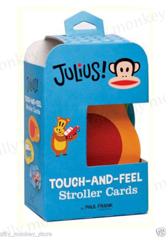 Paul Frank Julius Touch and Feel Stroller Cards Baby  