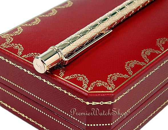 pen comes with cartier box case and booklet