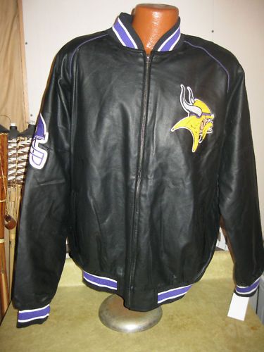 NWT NFL Properties MINNESOTA VIKINGS Player Jacket XXL  