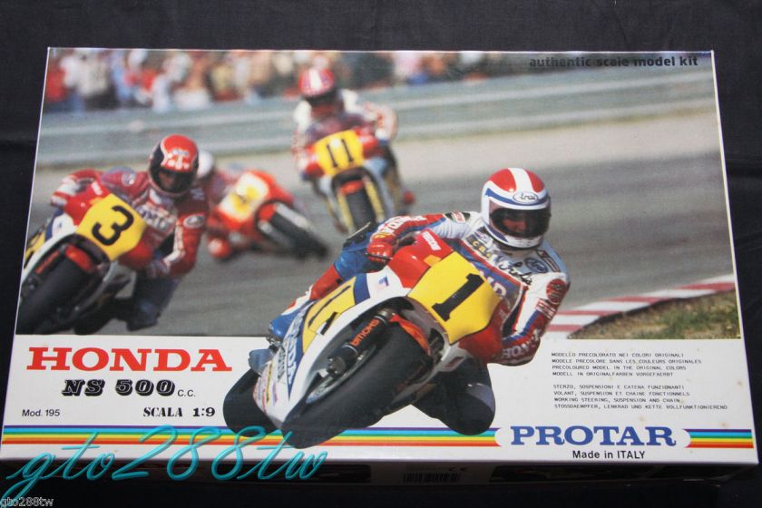 Protar 1/9 scale Honda NS500 Moto GP 1984 Freddie Spencer(with #3,#9 