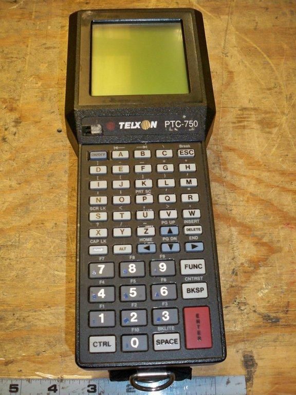 QTY Telxon PTC 750 87 8284 Handheld Scanner Terminal  