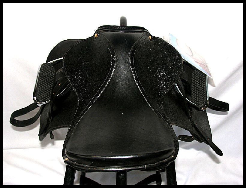 15 ALL PURPOSE BLACK ENGLISH SADDLE PKG   