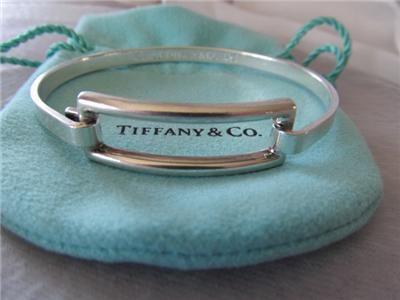 Tiffany & Co. Sterling Silver Hinged Bangle Bracelet  