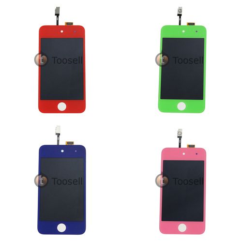 Color LCD Digitizer Screen Touch Screen Assembly for iPod Touch 4 4th 