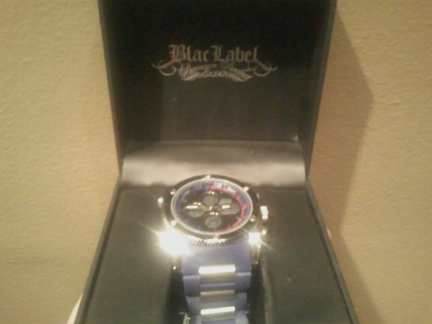 blac label mens watch  