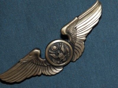WING WW2 US ARMY AIR CORPS CREW MEMBER FULL SIZE SHORT POSTS ORIGINAL 