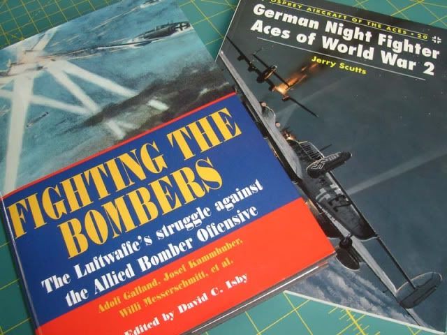 LUFTWAFFE NIGHT FIGHTER ACES BOMBERS Great 2 Book Set  