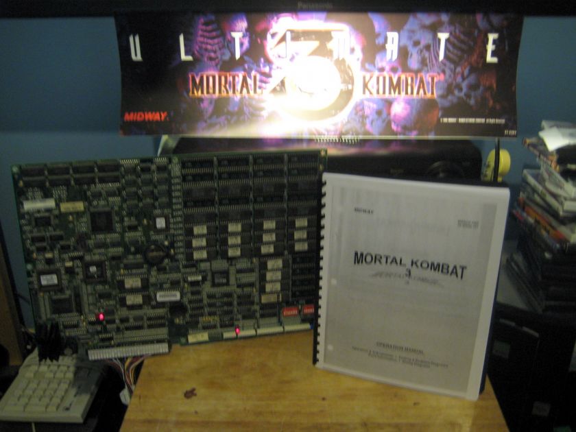 Ultimate Mortal Kombat 3 III Jamma Arcade Pcb 100% Good  