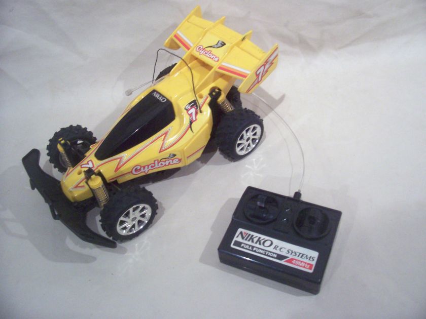 Vintage Nikko Cyclone Remote Control Car 1984  