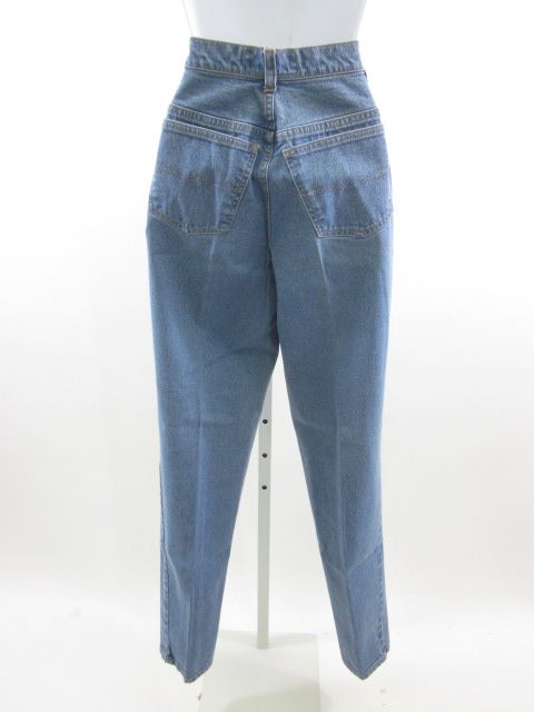 VNTG BLUMARINE Blue Denim Rhinestone B Jeans Sz 42  