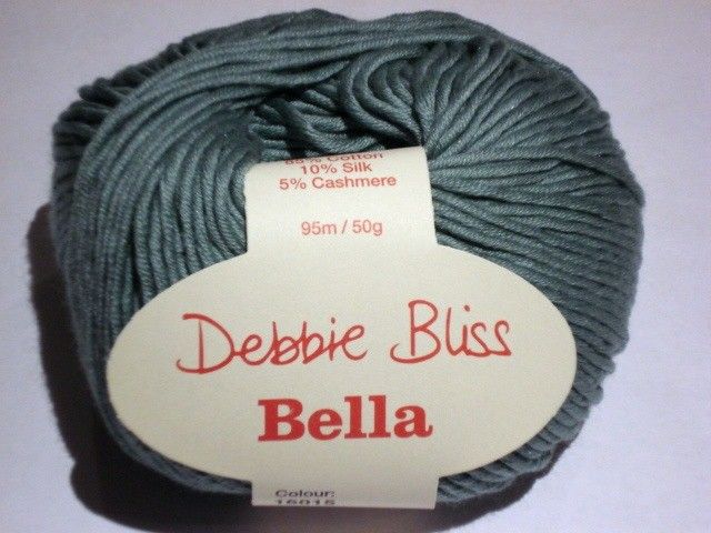 DEBBIE BLISS BELLA YARN COTTON SILK CASHMERE MIX   50g ball  