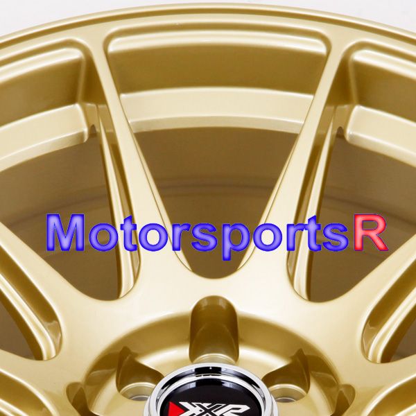 16 16x8.25 XXR 527 Gold Concave Rims Wheels Stance 95 98 Nissan 240sx 