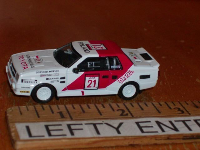FINLAND#21 RACING 1985 TOYOTA CELICA GTS COUPE 1/64 SCALE  