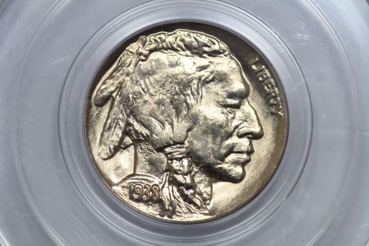 1938 D Buffalo Nickel MS66 PCGS United States Mint  