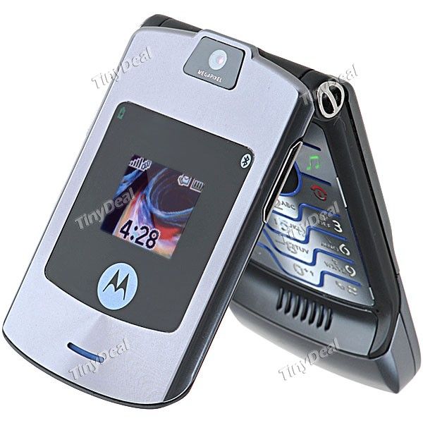   /900/1800/1900MHZ Flip Mobile Cell Phone P03 V3I 890552608744  