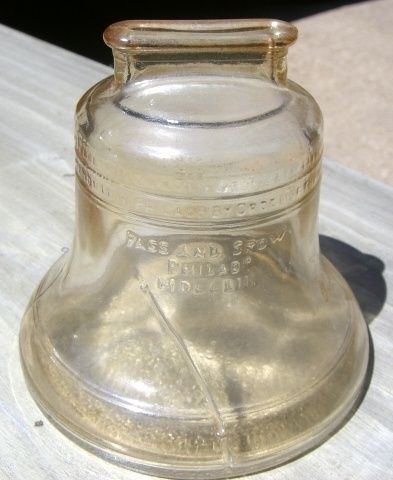 Anchor Hocking LIBERTY BELL Glass Bank~BICENTENNIAL 1776 1976~MUST SEE 